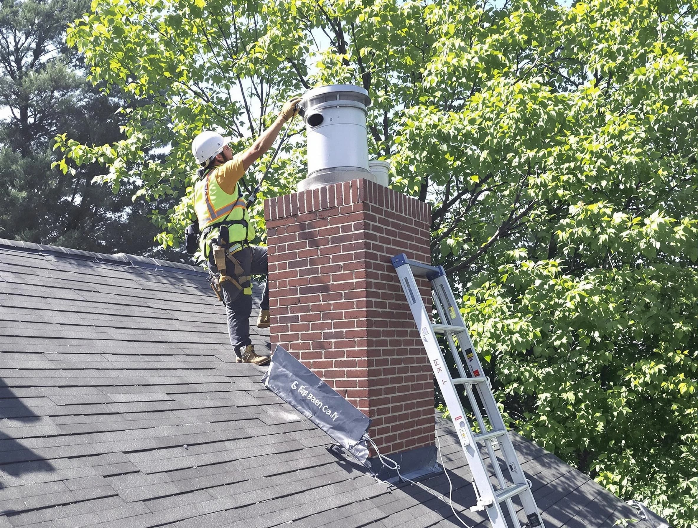 Chimney liner inspection by North Valley Chimney Sweep in North Valley, NM
