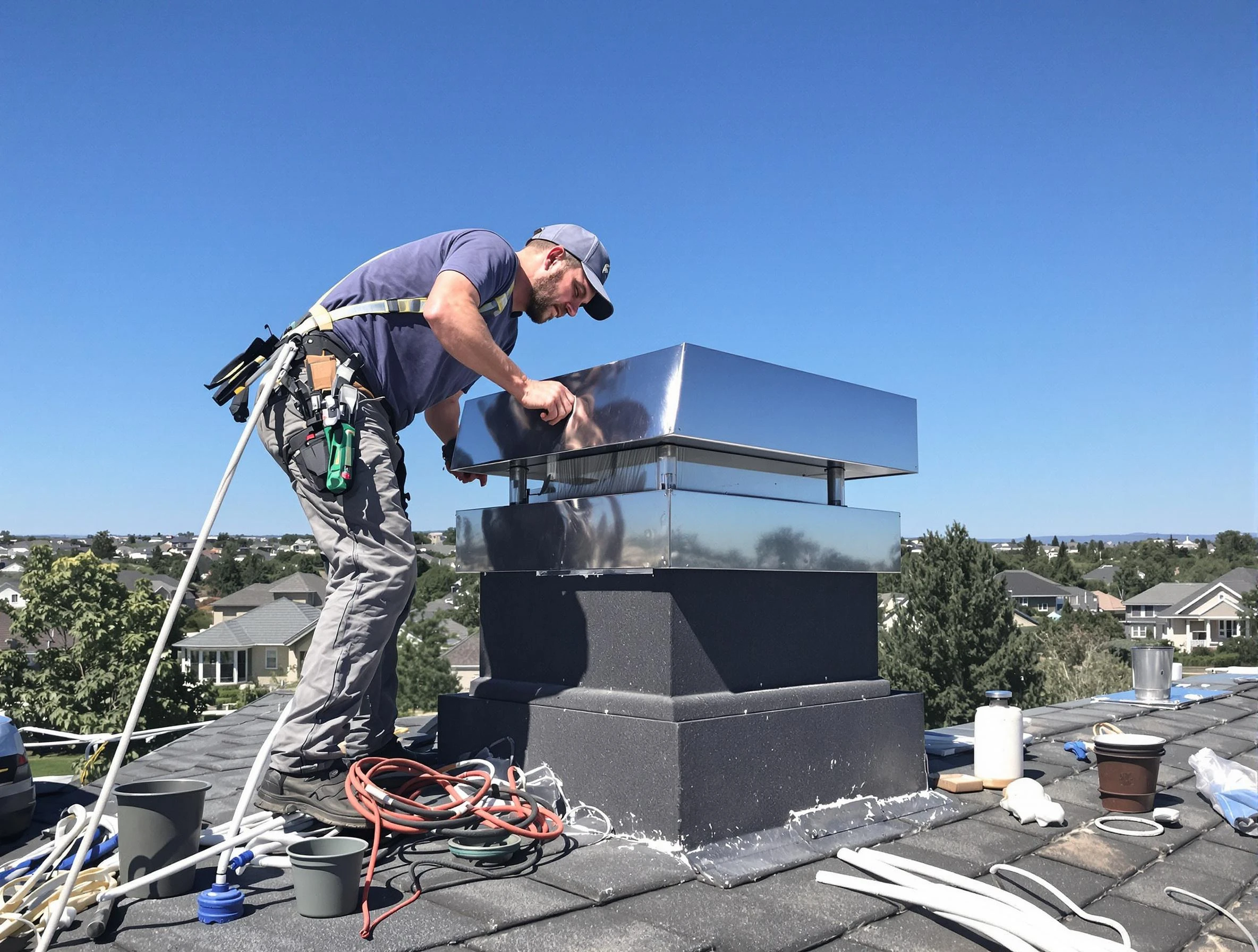 Chimney Cap Services in North Valley