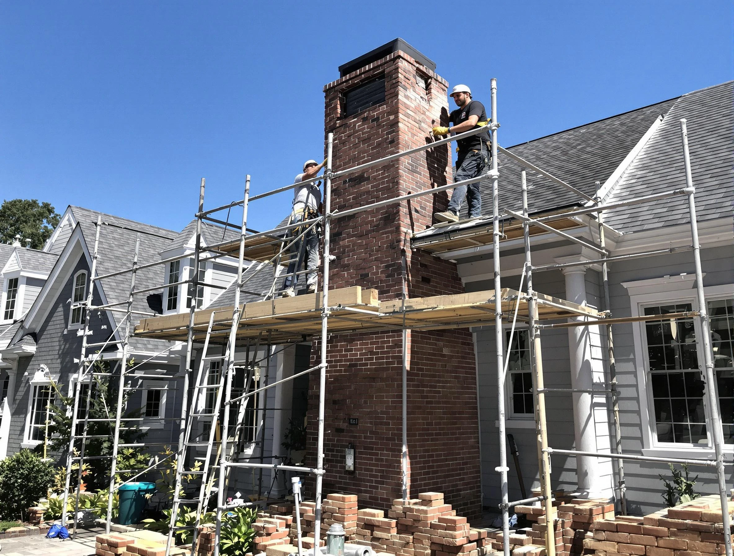 Chimney Rebuilding in North Valley