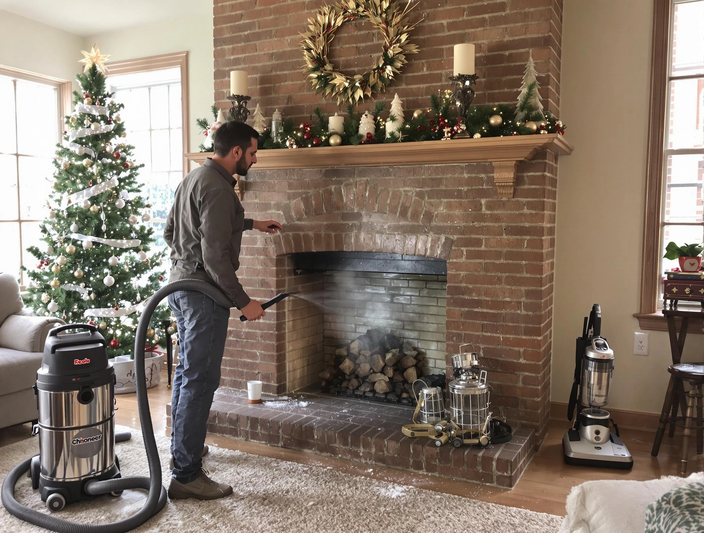 Fireplace Cleaning in North Valley