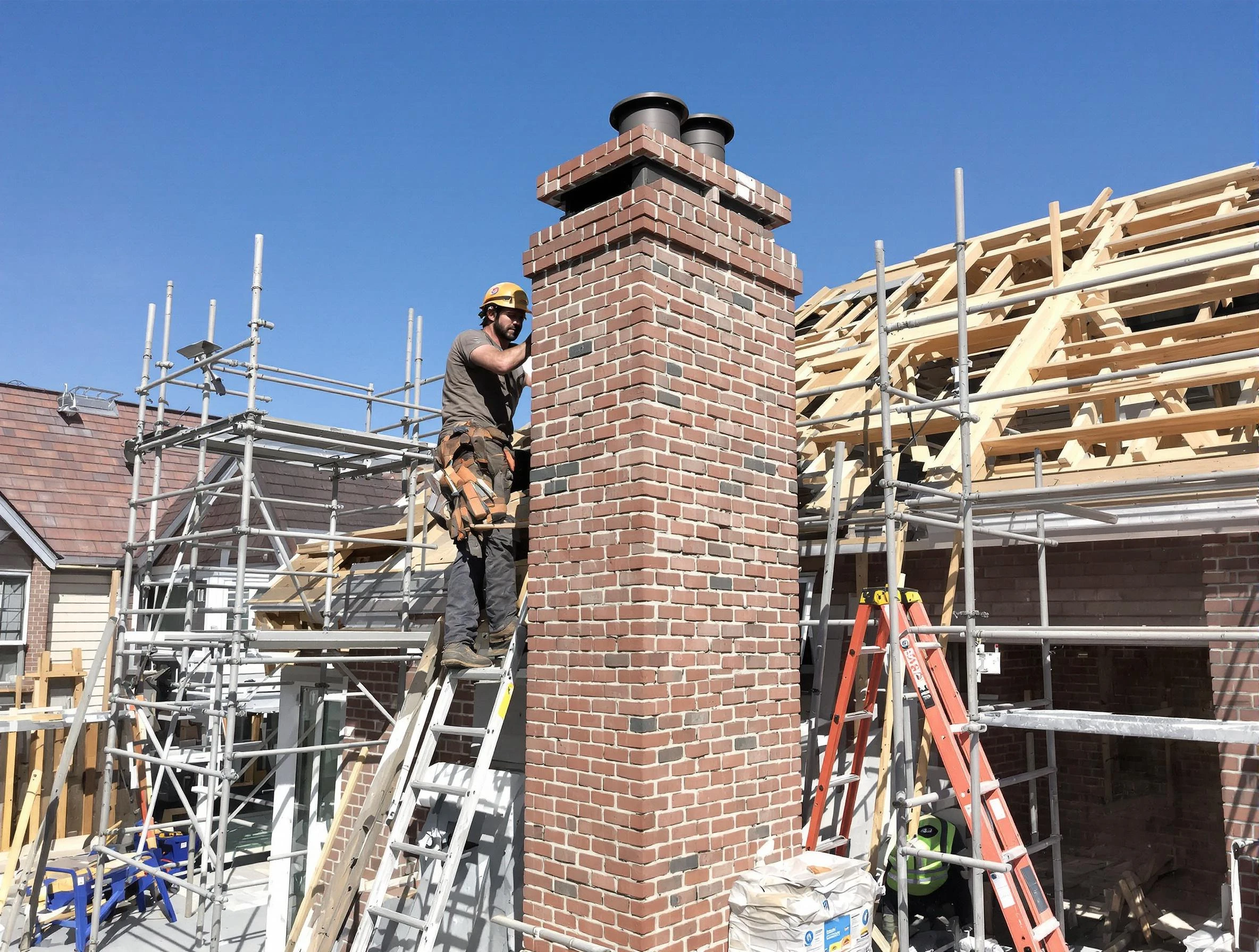 New chimney installation completed by North Valley Chimney Sweep in North Valley, NM